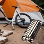 NIPNSCI Multi-tool for Road and Mountain Bikes - Chain Tool, Chain Breaker, Bike Multitool, Tire Repair Kit