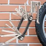 NIPNSCI Multi-tool for Road and Mountain Bikes - Chain Tool, Chain Breaker, Bike Multitool, Tire Repair Kit