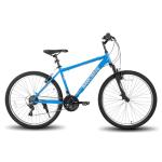 HH HILAND 26 Inch Mountain Bike, Mens and Womens MTB with 21 Speeds, High-Tensile Steel Frame, V Brake, Hardtail Bicycle for Adults Blue