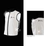 ReflecToes Reflective Safety Vest for Night Visibility – Hi Vis Running & Cycling Gilet – Lightweight, Breathable Outer Layer (Deluxe, Large)