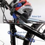 2PCS Motorcycle Helmet Lock Bike Cable Lock Combination Security Travel Luggage Lock with 4 Digtal Password