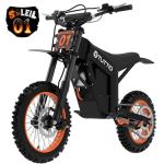 Tuttio Soleil01 Electric Dirt Bike for Teens Adults with Black Suspension Fork, UL Certificate