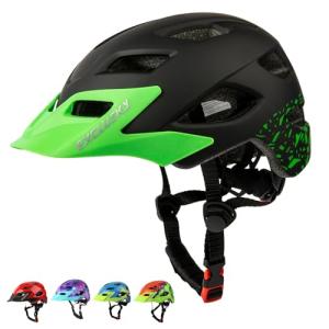 Kids Helmet, Exclusky Kids Bike Helmet Adjustable Safety Lightweight Children for Skating Cycling Scooter Boys and Girls Bicycle Helmets Ages 5-8-14
