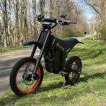 Tuttio Soleil01 Electric Dirt Bike for Teens Adults with Black Suspension Fork, UL Certificate