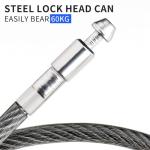 Outdoor Fence Gate Lock Locker - Bike, Cable Chain, Combination Locks