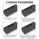 Outdoor Fence Gate Lock Locker - Bike, Cable Chain, Combination Locks