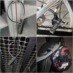 Outdoor Fence Gate Lock Locker - Bike, Cable Chain, Combination Locks