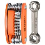 Multitool Wrench Set for Bike Tools, 16 in 1 Bicycle Multitool with 10 in 1 Bone Wrench, Multi Function Accessories Set, Must-Have for Cyclist for Emergency/Repairs/Removing/Replacing/Maintenance/Gift