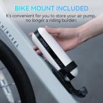 CYCPLUS Electric Air Compressor Portable Bicycle Pump Car Tire Inflator, Max 150 PSI, Auto Shut-Off Air Pump with Presta and Schrader Valves for All Bicycles Motorcycles and Cars