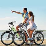 Cybervelo 1000 Peak Electric Bike for Adults,up 80 Miles 25AH Removable Battery Ebike, 26" Electric E Bike with 7-Speed,Adult Electric Bicycles for Commute Beach Snow Man Womens All Terrain