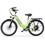 Cybervelo 1000 Peak Electric Bike for Adults,up 80 Miles 25AH Removable Battery Ebike, 26" Electric E Bike with 7-Speed,Adult Electric Bicycles for Commute Beach Snow Man Womens All Terrain