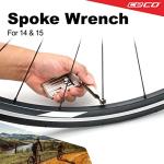 CECO-USA 13 Function Bike Tool with Chain Breaker – Bicycle Multi Tool – Ultra Slim, Compact Pocket Sized, Lightweight – High Strength CR-V 6150 Tool Steel – Easy To Carry