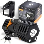 Klyra Bike Lock, 2026 Upgrade Folding Mountain Bicycle Locks, Compact Bikes Chain with Bracket, Heavy Duty Anti Theft, High Security Alloy Steel Chain for Motorcycle E‑Scooter (1Set)