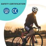 SAEROVIE Bike Helmets for Adults, Mountain Bike Helmets for Men with Visor, Adjustable Fit Bicycle Helmet for Women, Road Recreational Cycling Helmet