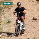 Gotrax F5 Folding Electric Bike with 48V 13.6Ah Battery, 113KM(Pedal-Assist1)& 32km/h Power by 500W, 7-Speed & Front Suspension for Fat Tire E-Bike