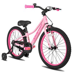JOYSTAR 20 Inch Girls Bike with Training Wheels for 5-9 Years Old Children 20" Kids Bikes Kids Mountain Bicycle for Early Rider Kids' Bicycles Pink