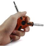 RuiLing 1-Pack Y Shape Bike Hex Wrench Bicycle Cycling Torque Spanner Internal Hex Key Combination Repair Tools 3 Way Allen Wrench 4mm 5mm 6mm