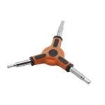 RuiLing 1-Pack Y Shape Bike Hex Wrench Bicycle Cycling Torque Spanner Internal Hex Key Combination Repair Tools 3 Way Allen Wrench 4mm 5mm 6mm