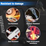 Weogine Bike Chain Lock, Heavy Duty Anti-Theft Bicycle Chain Lock, 2.72 Ft Security Bike Locks with 3 Keys, Waterproof Lock Chain for Bike, Bicycle, Scooter, Motorcycle, Door, Gate, Fence