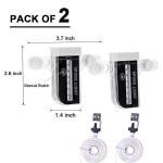 Solhice 2 Tire Rechargeable LED Bike Wheel Lights, Waterproof Bicycle Spoke Lights, 30 Patterns Cycling Tire Lights for Kids Adults Night Riding