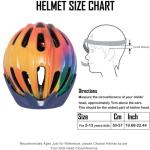 Kids Helmet Exclusky Bike Helmet for Kids Child Boys Girls Bicycle Helmet Age 5-13 Adjustable Cycle Helmet 50-57cm
