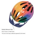 Kids Helmet Exclusky Bike Helmet for Kids Child Boys Girls Bicycle Helmet Age 5-13 Adjustable Cycle Helmet 50-57cm