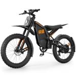 isinwheel Electric Bike for Adult,Peak 3000W Motor 48V 27Ah Battery Up to 38 MPH & 150 Miles Electric Dirt Bike,NFC LCD Display All Terrain Fat Tire Motorcycle Full Suspension Moped E-Bike