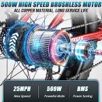 Vivi Electric Bike 26" x 4.0 Fat Tire Electric Bicycle,1000W Motor Peak Electric Mountain Bike, 25MPH Ebikes for Adults with 48V 13AH Removable Battery, Up to 60 Miles, SGS Certified to UL2849