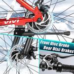 Vivi Electric Bike 26" x 4.0 Fat Tire Electric Bicycle,1000W Motor Peak Electric Mountain Bike, 25MPH Ebikes for Adults with 48V 13AH Removable Battery, Up to 60 Miles, SGS Certified to UL2849