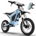 Tuttio Soleil01 GB Electric Dirt Bike, 2026 Upgrade E-Dirt Bike 37MPH Fast Electric Bike with 48V 21Ah Battery, 3 Speeds, 3000W Peak Off-Road Ebike for Adults Teens Boys Girls Age 13+