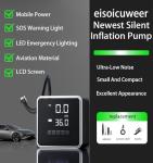 Tire Inflator Portable Air Compressor - 150 PSI Air Pump for Car Tires - 2X Faster Inflation, Smart Pump Tire Inflator for Cars, Motorcycles, Bicycles, Balls