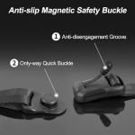 LUMDEER Adult Bike Helmet, Precisely Crafted Adjustable Bicycle Helmet[Safety Certified] with Magnetic Rechargeable Light, 23 Air-Vents