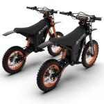 Tuttio Soleil01 & Soleil01-BF Electric-Dirt-Bike Gift Combo, 2000W Motors 48V 21AH Off-Road Electric Motorcycle Set, 14"/12" Fat Tires and Hydraulic Brakes E-Bike Pack for Teens Adults and Family
