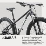 Mongoose Switchback 1 Mountain Bike for Men and Women, 8-Speed Drivetrain with Trigger Shifters, 29-Inch Wheels, 17.5-Inch Frame, Purple