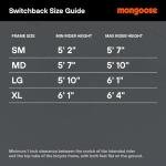 Mongoose Switchback 1 Mountain Bike for Men and Women, 8-Speed Drivetrain with Trigger Shifters, 29-Inch Wheels, 17.5-Inch Frame, Purple