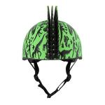 Raskullz Skelosaurus Toddler Helmet 3+, Green/Black, 48-52 cm