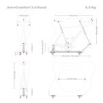 SCICON Sports Aerocomfort 3.0 TSA Road Bike Travel Bag