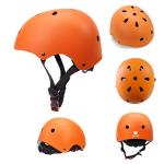 Glaf Toddler Helmet 2-4 Years Kids Bike Helmets for 2-8 Years Old Baby Girls Boys Multi-Sport Helmet Adjustable Skateboard Bicycle Helmet Lightweight 3 Sizes for Toddler to Youth（Orange，Small）