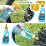focopot Bike Cleaning Kit Including Bicycle Chain Cleaner Degreaser,Cycling Chain Lube,Cleaner Brush Tool,Scrubber,Suitable for Mountain/MTB,Ebike,Road Bike and Trail Bikes