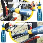 focopot Bike Cleaning Kit Including Bicycle Chain Cleaner Degreaser,Cycling Chain Lube,Cleaner Brush Tool,Scrubber,Suitable for Mountain/MTB,Ebike,Road Bike and Trail Bikes