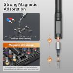 Bomivoi 34 in 1 Magnetic Screwdriver Set, DIY Ratchet Screwdriver Set, Multi Bit Magnetic Drive Sets with Ratcheting Handle, Handy Repair Tool Kit for Electronics, Bike, Furniture, DIY, Computer