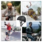 67i Bike Helmet for Adults & Kids 8-14 - Adjustable L (22.83”-23.82”) Lightweight Ventilated Cycling Helmets with 11 Vents (Black)