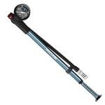 Hycline Shock Pump for Mountain Bike, High Pressure 300 Psi for Front Fork and Rear Bicycle Suspension Air Pump with Gauge Fits Schrader & Presta Tire Valve-Titanium