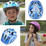 Kid Bicycle Helmets, LX LERMX Kids Bike Helmet Ages 5-14 Adjustable from Toddler to Youth Size, Durable Kids Bike Helmet with Fun Designs for Boys and Girls