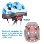 Kid Bicycle Helmets, LX LERMX Kids Bike Helmet Ages 5-14 Adjustable from Toddler to Youth Size, Durable Kids Bike Helmet with Fun Designs for Boys and Girls