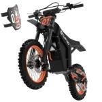 Tuttio Soleil 01 Electric-Dirt-Bike Soleil 01 BF Electric-Bike with 48V 21Ah Removable Battery, 37MPH, 14"/12" Fat Tire E-Motorcycle for Mountain Off-Road Teens Adults, Fit Age 13+