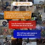 Tuttio Soleil 01 Electric-Dirt-Bike Soleil 01 BF Electric-Bike with 48V 21Ah Removable Battery, 37MPH, 14"/12" Fat Tire E-Motorcycle for Mountain Off-Road Teens Adults, Fit Age 13+