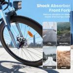 Flydone Electric Mountain Bike for Adults 1000W Peak 55 Miles+ 20MPH Adult Electric Bicycles 26" Ebikes for Road Sand Mountain （1000W Peak Ebike）