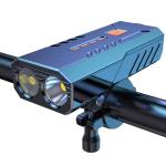 BCOIIUE Bike Light,1200 Lumen Bright Larger Wide Angle Focused Beam,3000 mAh Long Life Battery Max Runtime 41H+ Bicycle Light