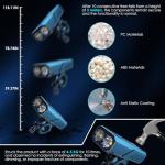 BCOIIUE Bike Light,1200 Lumen Bright Larger Wide Angle Focused Beam,3000 mAh Long Life Battery Max Runtime 41H+ Bicycle Light